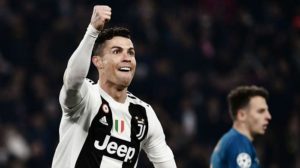 Read more about the article Ronaldo matches Messi’s UCL hat-trick haul with Juventus heroics