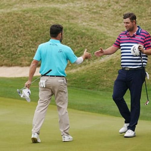 Leishman, Oosthuizen lead the way