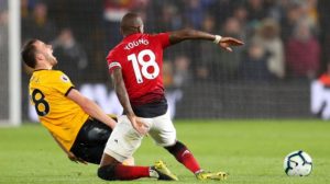 Read more about the article Young sees red as Wolves edge Man United