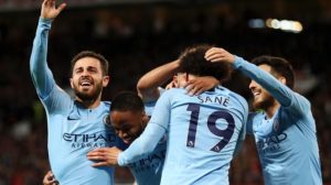 Read more about the article Man City take step towards title after beating Man United