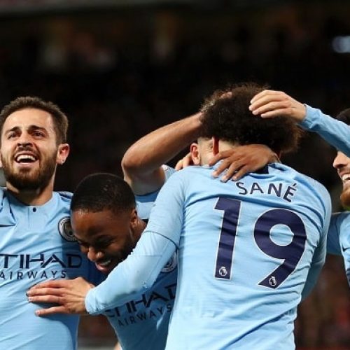 Man City take step towards title after beating Man United