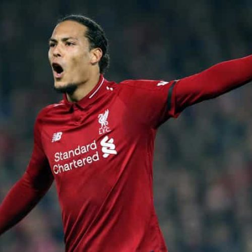 Van Dijk training boost for Liverpool