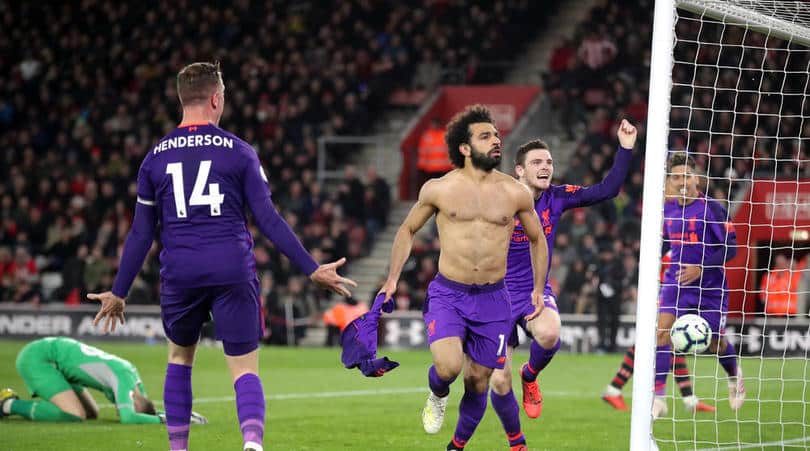 You are currently viewing Salah ends goal drought as Liverpool beat Southampton