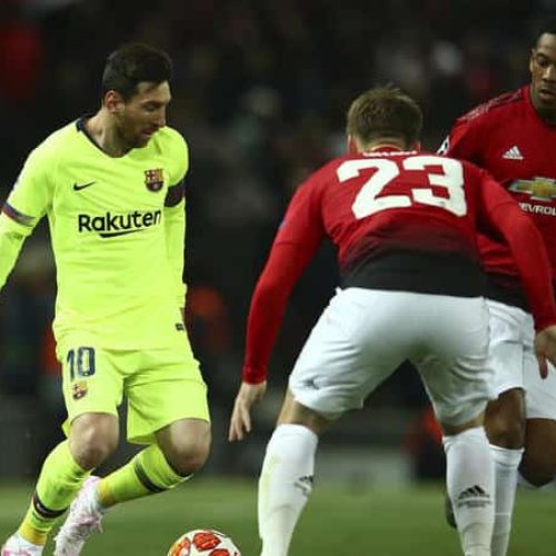 Messi outshines Pogba as Barca leave with the advantage
