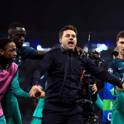 Pochettino hails Tottenham heroes after Man City triumph
