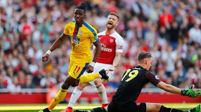 You are currently viewing Crystal Palace stun Arsenal in five-goal thriller