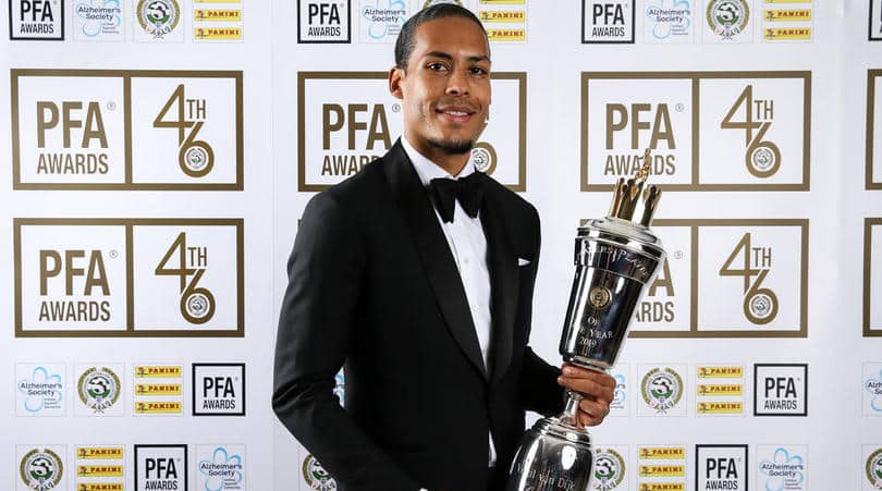 You are currently viewing Van Dijk wins PFA Players’ Player of the Year