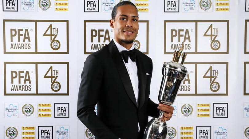 You are currently viewing Van Dijk wins PFA Players’ Player of the Year