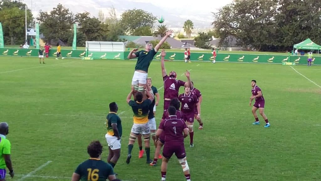 You are currently viewing Horn leads Junior Boks to big win