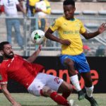 Themba Zwane of Mamelodi Sundowns vs Al Ahly