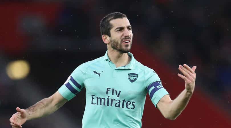 You are currently viewing Arsenal plan Uefa meeting over Mkhitaryan absence in UEL final
