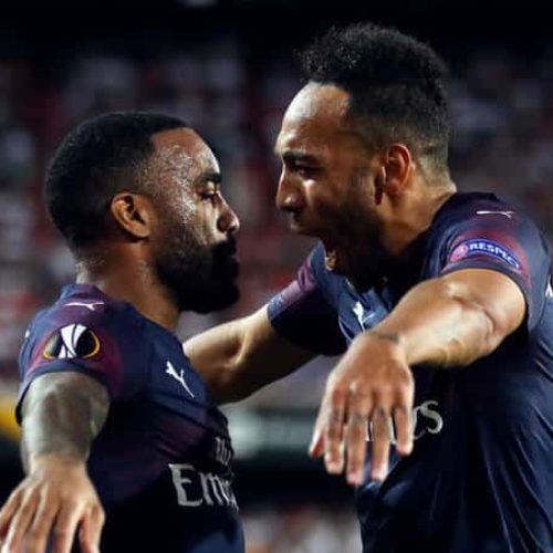 Aubameyang hat-trick ensures Arsenal reach Europa League final