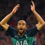 Lucas Moura of Tottenham Hotspur