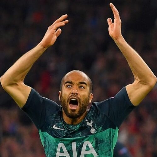 Moura hat-trick fires Spurs into UCL final