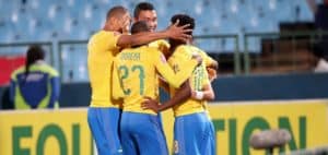 Read more about the article Sundowns go top after easing past Arrows