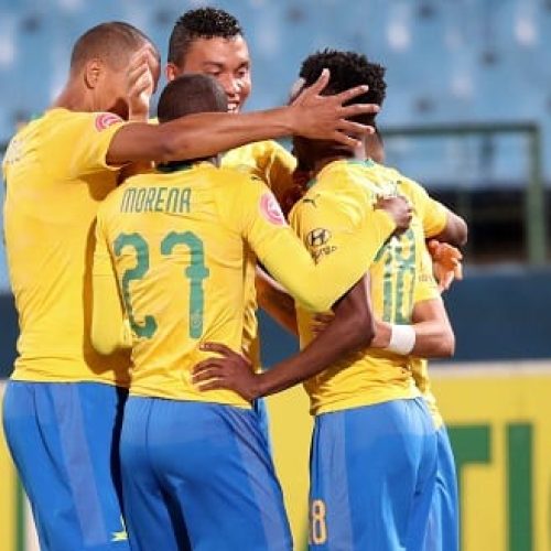 Sundowns go top after easing past Arrows