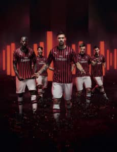 Read more about the article Puma unveils new AC Milan home kit