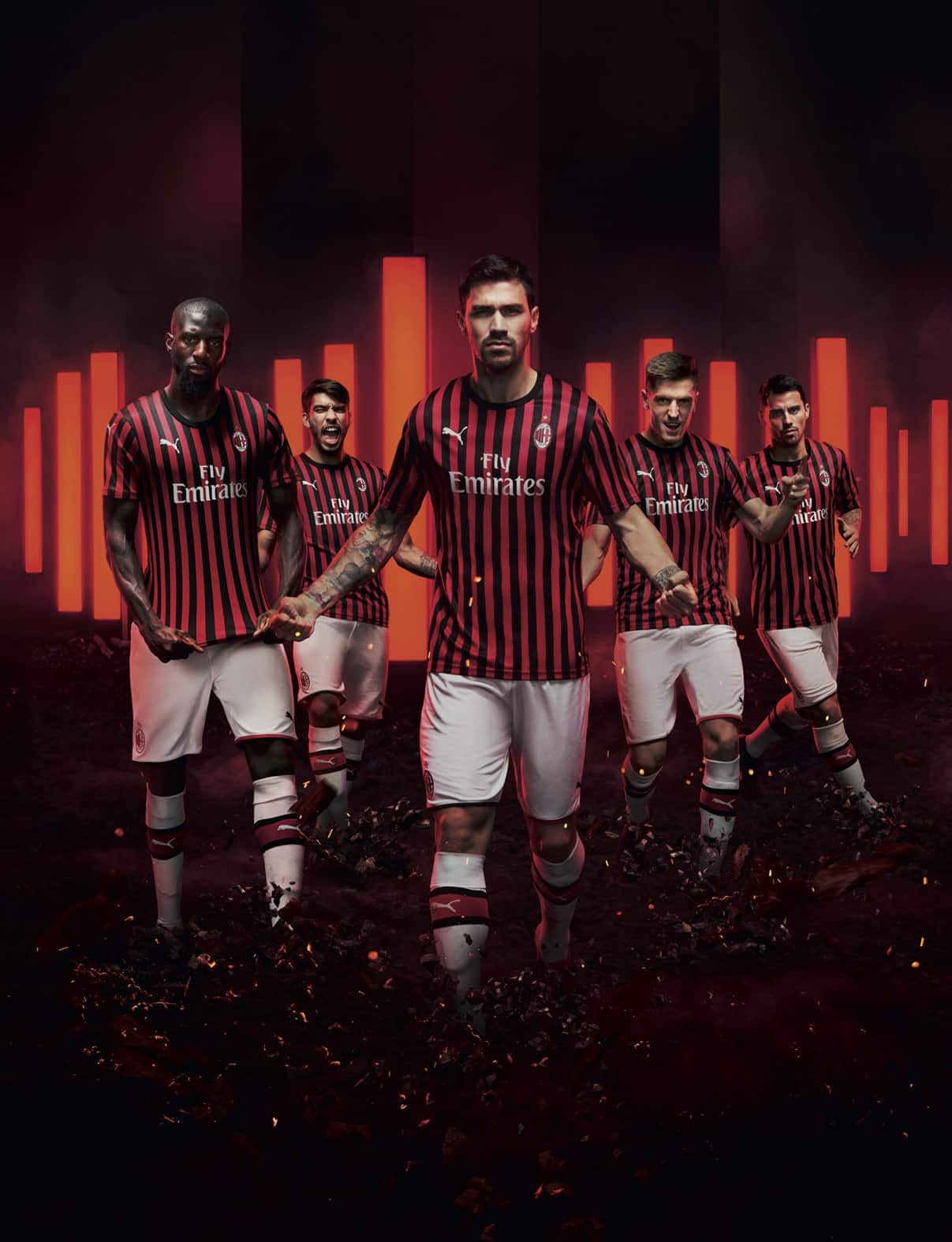 You are currently viewing Puma unveils new AC Milan home kit