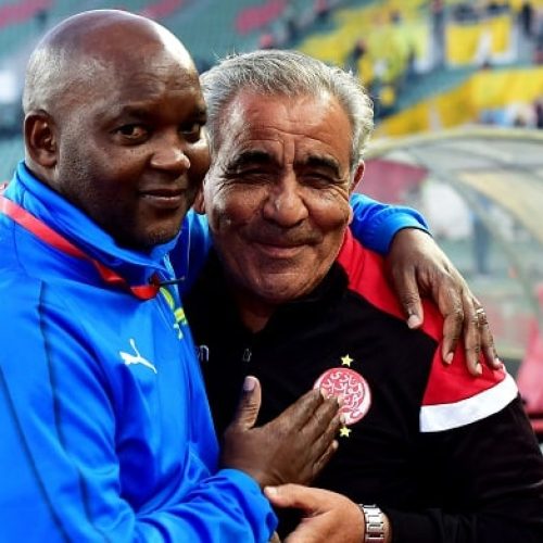 Mosimane calls for strong refs in Caf CL