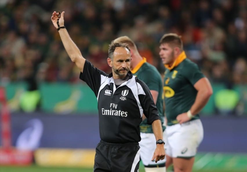 You are currently viewing Poite, Berry to referee Bok Tests
