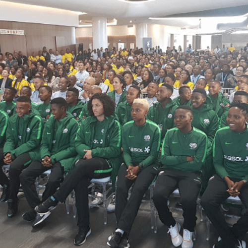 Watch: Banyana receive heroes send-off to Fifa WWC