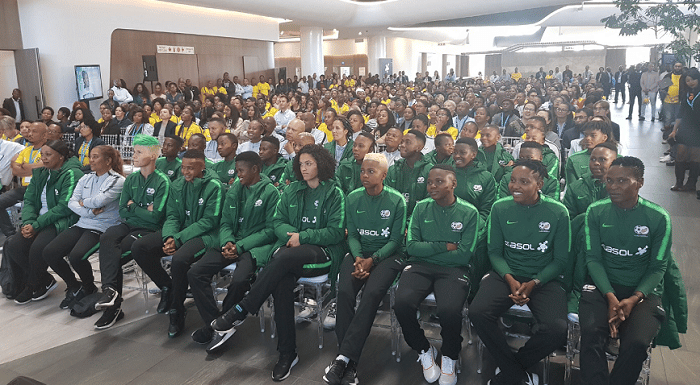 You are currently viewing Watch: Banyana receive heroes send-off to Fifa WWC