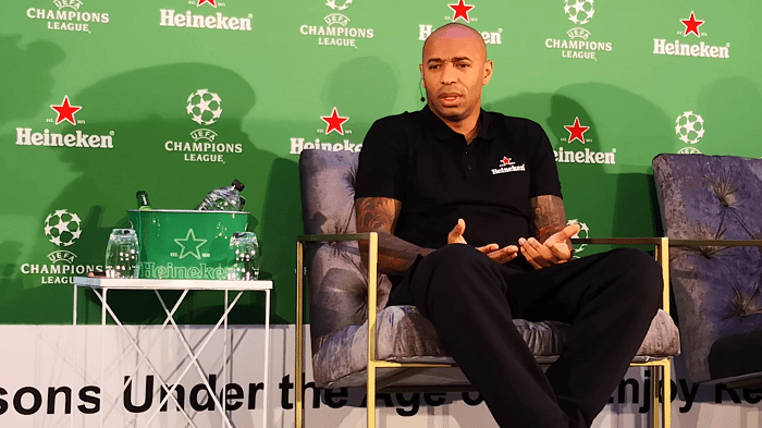 You are currently viewing Watch: Arsenal legend Henry touches down in SA