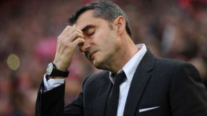 Read more about the article Valverde unsure over Barcelona future after Anfield collapse