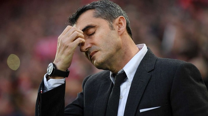 You are currently viewing Valverde unsure over Barcelona future after Anfield collapse