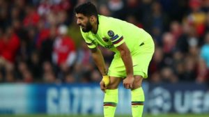 Read more about the article Suarez apologises after Barca capitulate against Liverpool