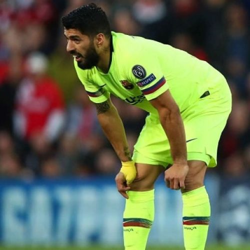 Suarez apologises after Barca capitulate against Liverpool