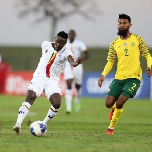 Bafana beat Uganda on penalties to progress to Cosafa plate final