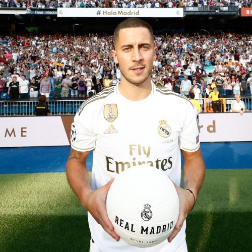 Real unveil new signing Hazard