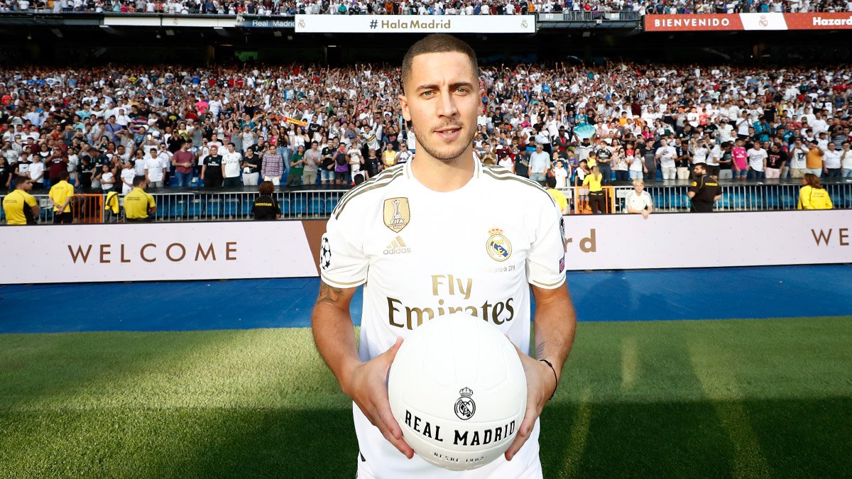 You are currently viewing Real unveil new signing Hazard