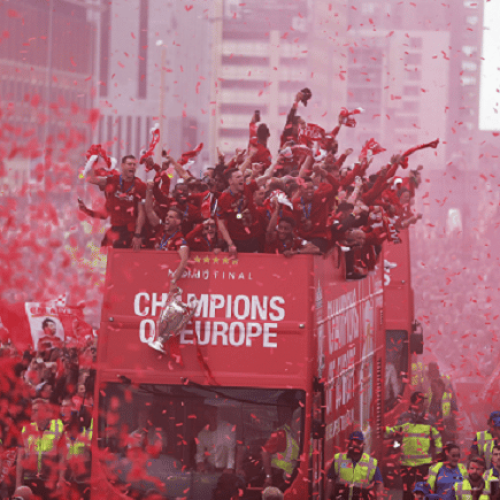 Watch: Liverpool enjoy heroic UCL trophy parade