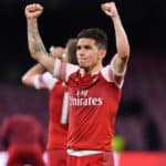 Arsenal midfielder Lucas Torreira