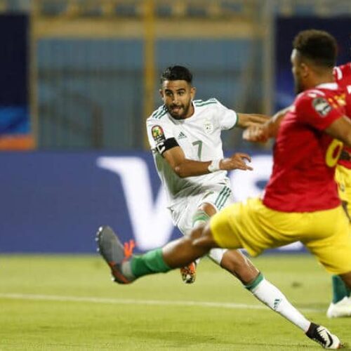 Mahrez magic helps Algeria reach quarter-finals