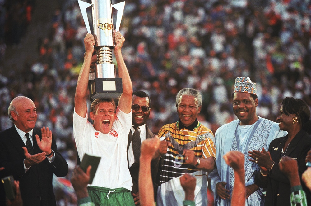 You are currently viewing Throwback: Bafana won 1996 Afcon on home soil