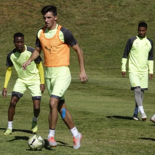 Mosimane reveals injury setback for new Sundowns striker