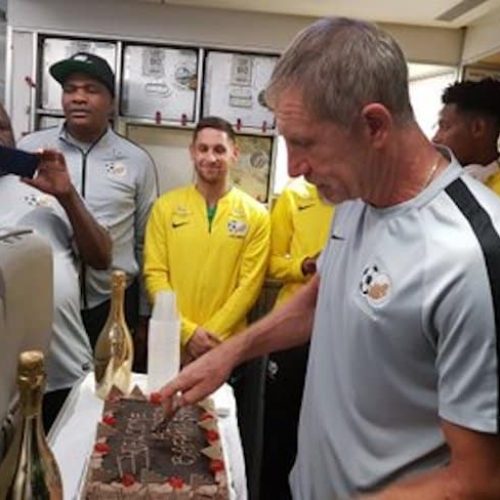 Watch: Bafana’s surprise welcome at Addis Ababa Airport