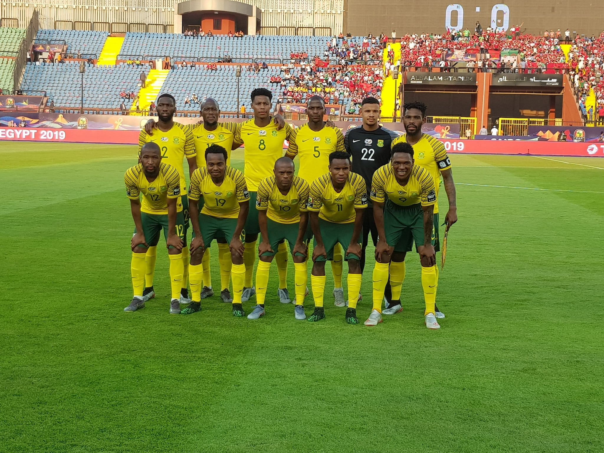 You are currently viewing Starting XI: Egypt vs Bafana Bafana