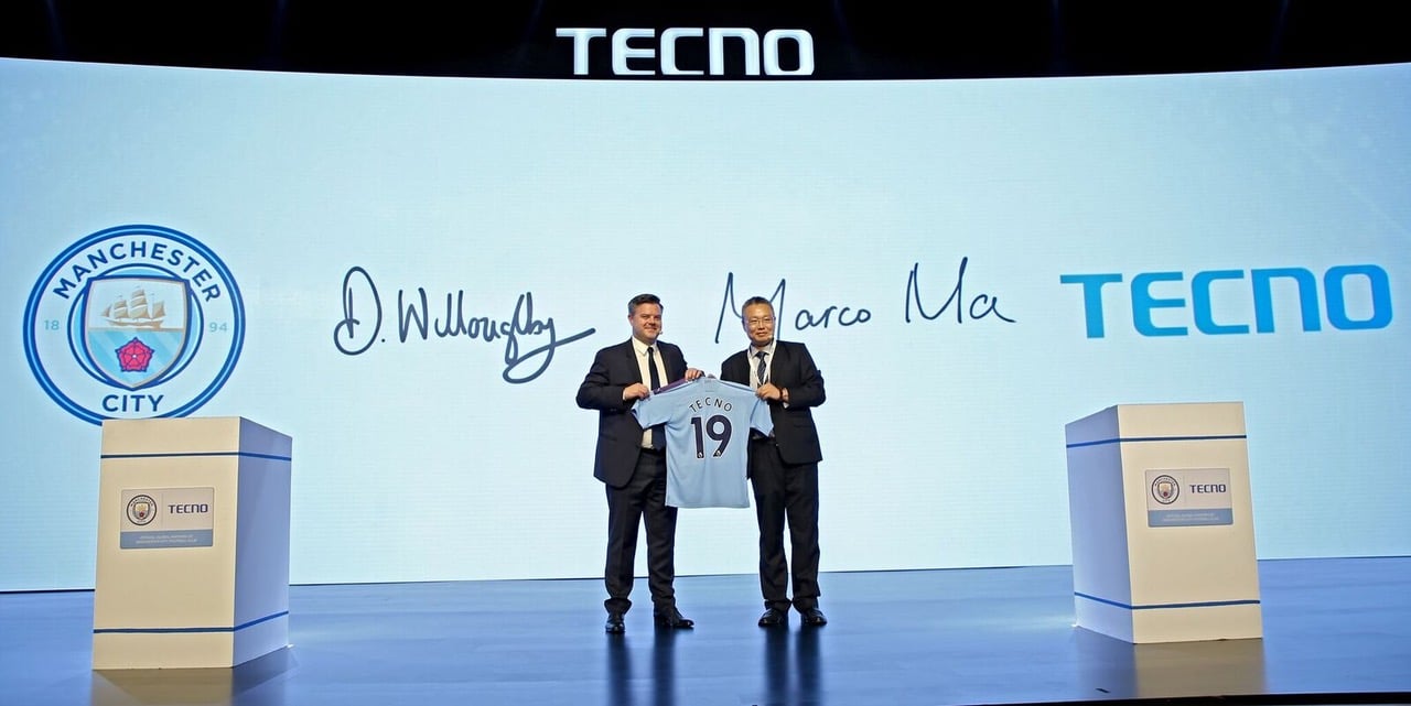 You are currently viewing Man City extend global partnership with TECNO Mobile