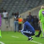 Rhulani Mokwena coach of Orlando Pirates during the MTN8 2019 Quarter Final match against Highlands Park