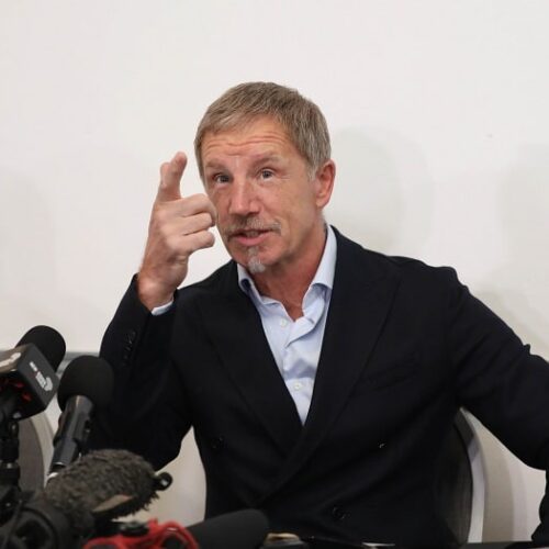 Watch Baxter’s full Bafana resignation presser