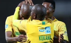 Read more about the article Late goals fire Sundowns past Celtic