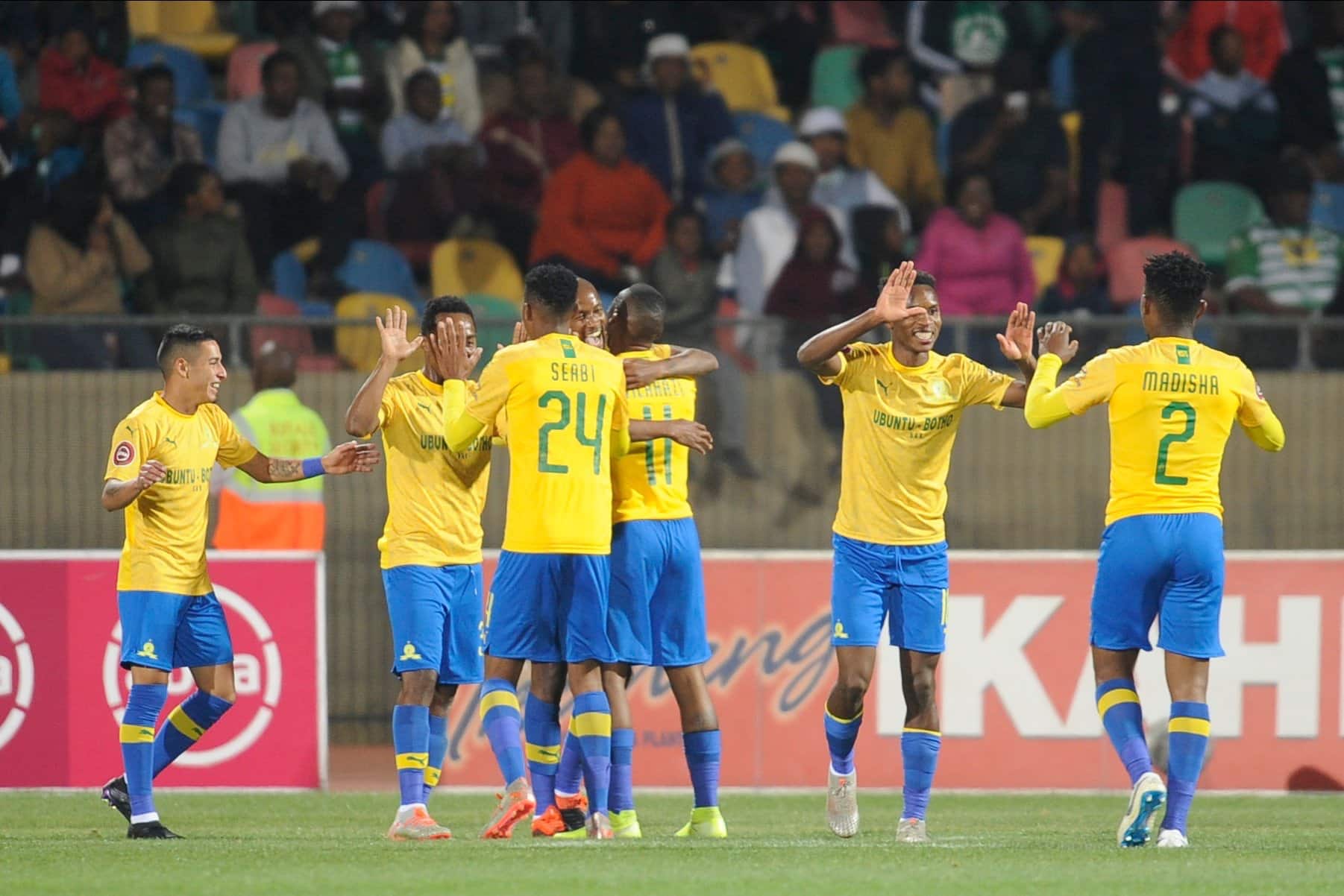 You are currently viewing Sundowns claim hard-fought win over Celtic