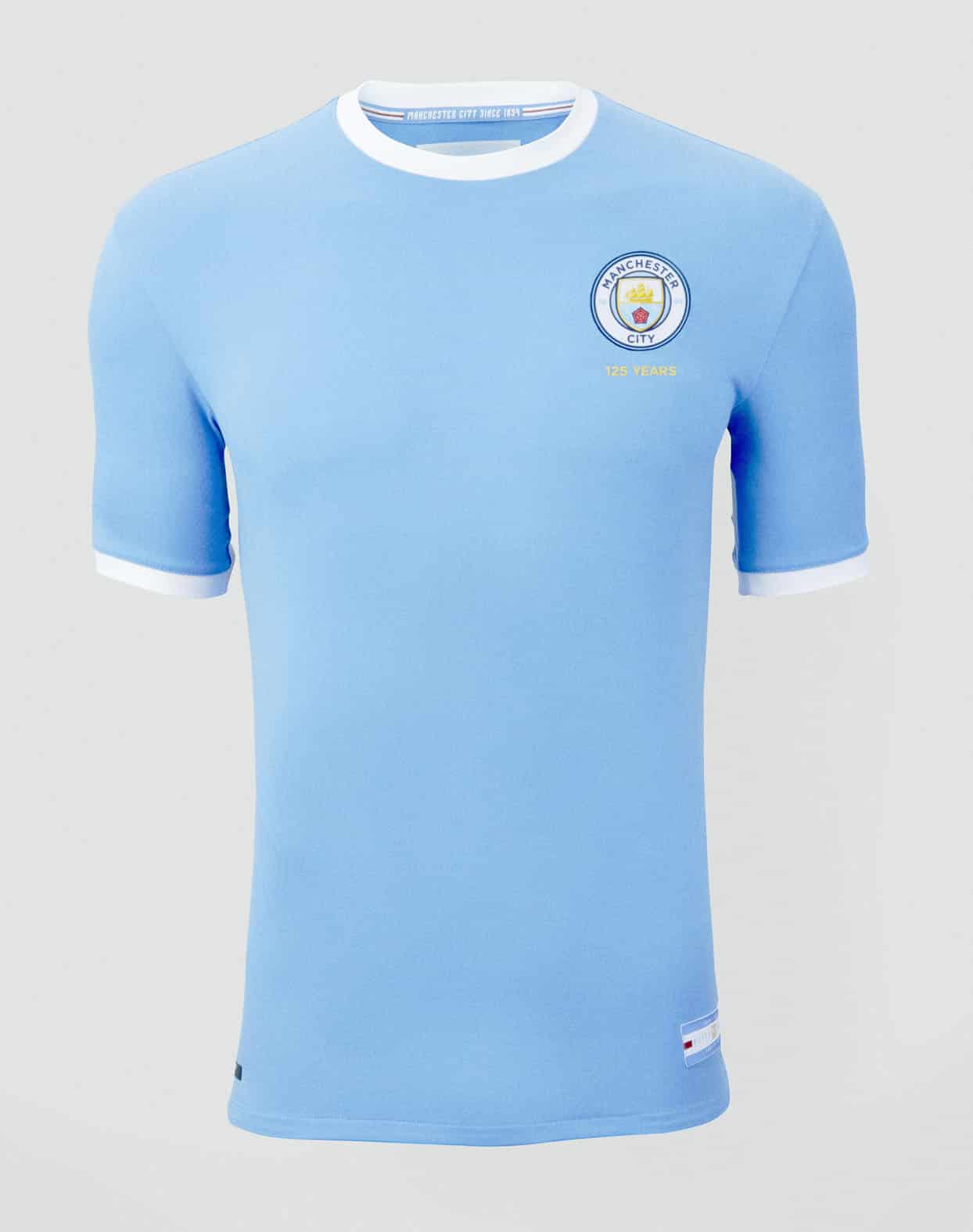manchester city 125 years jersey