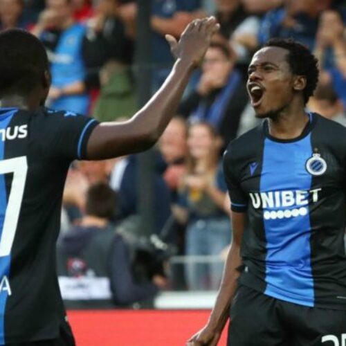 Tau in Brugge UCL squad to face Madrid