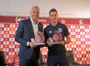 Read more about the article Middendorp, Grobler bag monthly PSL award