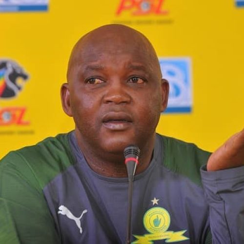 Watch: Mosimane, Arendse discuss MTN8 semi-final against rivals SSU